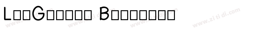 LinGothic Bold字体转换
